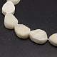 Brins de perles de cristal de quartz druzy en forme de larme G-F147-03-3