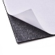EVAシート発泡紙  接着剤付き  長方形  ブラック  30x21x0.2cm X-AJEW-WH0104-79B-2