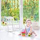 SUPERDANT Colorful Sunflower Wall Sticker Butterfly Wall Decor Sunflower Waterfall Wall Decals Vinyl Wall Art Decal for Baby Room Bedroom Living Room Nursery Kindergarten Decorations DIY-WH0228-577-4