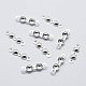 925 Sterling Silver Bead Tips Knot Covers X-STER-K167-002D-S-2