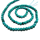 Natural Howlite Round Beads Strands X-TURQ-L020-4mm-02-2
