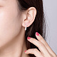 Accessoires de clous d'oreilles en 925 argent sterling HJEW-FF0012-30-3