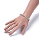 Perles en alliage de style tibétain stretch bracelets BJEW-JB04175-3