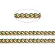 Golden Brass Enamel Curb Chain CHC-H103-07D-G-2