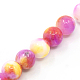 Naturali persiano perle di giada fili G-D434-4mm-23-1