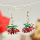 Fashion Earrings for Christmas X-EJEW-JE00366-01-2