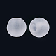 Perles acryliques transparents dépoli FACR-S056-003-2