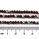 Fili di perline giada di vetro imitato EGLA-A034-T3mm-MB02-5