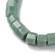 Natürlichen grünen Aventurin Perlen Stränge G-C026-B02-4