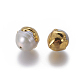 Perle coltivate d'acqua dolce perla naturale PEAR-F011-02G-2