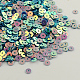 Perles de paillette de forme disque en plastique X-PVC-Q014-3mm-34-1