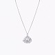 925 Sterling Silver Pendant Necklaces NJEW-BB34947-P-1