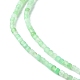 Hebras naturales de perlas de crisoprasa G-F748-X03-4