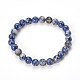 Sodalite naturelle bracelets de perles extensibles BJEW-Q692-35-8mm-1