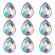 Cabuchones de diamante de imitación de acrílico de Taiwan imitación GACR-A022-13x18mm-17-2