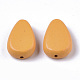 Painted Natural Wood Beads X-WOOD-R265-04-2