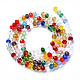 Faceted Glass Beads Strands GLAA-S197-001B-B01-2