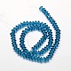Imitate Austrian Crystal Transparent Glass Faceted Bicone Bead Strands GLAA-E015-04-2
