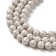 Hebras de perlas de imitación de circonita cúbica ZIRC-P109-03A-M-5