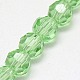 Eco-Friendly Faceted Glass Round Bead Strands EGLA-J042-8mm-M01-4