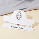 Cartes d'affichage de collier en carton fingerinspire CDIS-FG0001-43-4