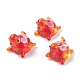 Perles vernissées manuelles&nbsp;LAMP-D015-03F-1
