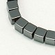 Non-Magnetic Synthetic Hematite Beads Strands G-E078-2mm-1-1