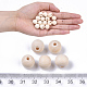 Natural Unfinished Wood Beads WOOD-S651-A12mm-LF-4