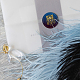 Ph pandahall rétro sceau de cire timbre bois timbre d'étanchéité timbres avec manche en bois pour enveloppes décoration AJEW-WH0184-0527-5