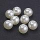10 mm tondo imitato perle perline acriliche X-PACR-10D-12-1