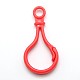 Bulb Shaped Plastic Lobster Keychain Clasp Findings KEYC-A022-11-1