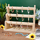 FINGERINSPIRE Wood 3 Tier Detachable Bracelet Holder Bangles Display Storage Stand Hair Rope Display Organizer Retail Stores Counter Top Jewelry Storage Displays for Bracelet Watch Bangles Hairband BDIS-WH0008-02-4