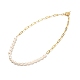 Collar de cuentas de perlas naturales vintage para regalo de cumpleaños del día de la madre NJEW-JN03677-1