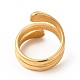 Ионное покрытие (ip) 304 кольцо из нержавеющей стали для мужчин и женщин RJEW-C049-04B-G-3