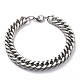304 Stainless Steel Cuban Link Chain Bracelets STAS-A028-B064P-A-1