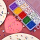 1800OPcs 10 Style Baking Paint Glass Seed Beads DIY-YW0005-93-5