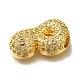 Подвеска из латуни с фианитами KK-Q818-02P-G-2