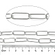 304 Stainless Steel Oval Link Chains CHS-K018-06P-2