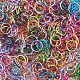 PandaHall 1 Box (About 2400PCS) 24 Color 10mm Aluminum Wire Open Jump Rings for Jewelry Making Accessories ALUM-PH0003-03-10mm-3