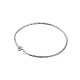925 pulsera de cadena de cuerda de plata esterlina para mujeres adolescentes BJEW-BB43399-A-1
