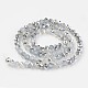 Chapelets de perles en verre électroplaqué EGLA-A034-J6mm-M05-2