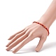 5Pcs 5 Colors Glass Seed Beaded Stretch Bracelets Set for Women BJEW-JB08563-5