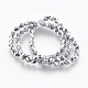 Electroplated Non-magnetic Synthetic Hematite Bead Strand G-E498-06B-07-2