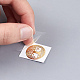 Olycraft Self Adhesive Brass Stickers DIY-OC0002-39A-3