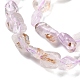 Natürlichen Amethyst Perlen Stränge&nbsp;G-P497-01C-26-4