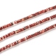Natürliche rote Jaspis Perlen Stränge G-G783-16-1