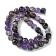 Natürlichen Amethyst Perlen Stränge&nbsp;G-H023-A08-01-3