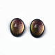Cabochon in vetro traslucido k9&nbsp;GGLA-Q084-001E-3
