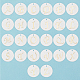 天然淡水シェルのペンダント  金メッキ真鍮エッチング金属装飾付き  アルファベット付きフラットラウンド  アルファベット  a～zの文字  15x2mm  穴：1.2mm  26個/セット  2セット /箱 SHEL-PH0001-17-4