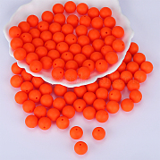 Круглые силиконовые фокусные бусины SI-JX0046A-08